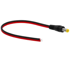 XtendLan / Napájecí kabel / Jack 2,1mm / 2x 0,75mm2 / 30cm