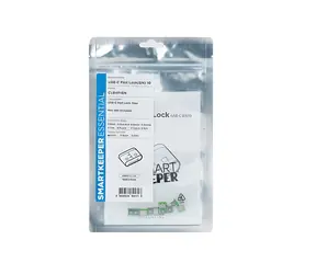SmartKeeper Mini Blokátor portů USB-C zelená / Blokátor portů / S klíčenkou / 10 ks