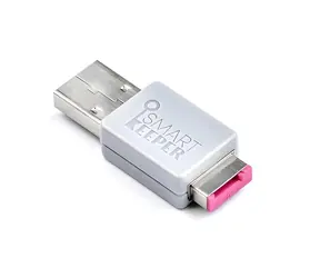 SmartKeeper Basic růžová / Uzamykatelný flash disk / 32GB / USB-A