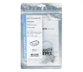 SmartKeeper Mini HMD04P1GY šedá / Blokátor HDMI portu / 10 ks / bez klíče
