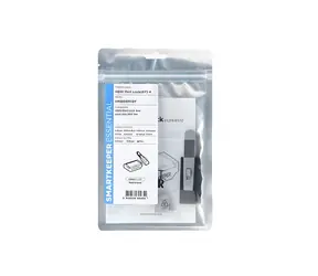 SmartKeeper Mini HMD04PKGY šedá / Blokátor portů / HDMI / s klíčem / 4 ks