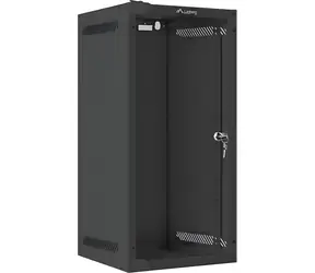 Lanberg WF10-2312-10B černá / Nástěnný rack / 10" / 12U / flat pack