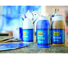 Kreul TRITON SOLO GOYA oxid tmavě hnědá / Akrylová barva / 750 ml / vodou ředitelná