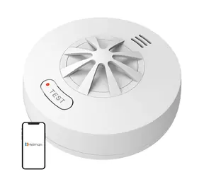 Heiman HM-5HW / Bezdrátový hlásič tepla / propojitelný / 85 dB / aplikace Tuya Smart Life