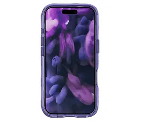LAUT Crystal Matter X Purple Crystal / Ochranný kryt / iPhone 17 Pro / MagSafe / průhledný