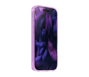 LAUT Crystal Fluro světle růžová / Ochranný kryt / iPhone 17 / MagSafe / průhledný