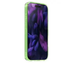 LAUT Crystal Fluro světle zelená / Ochranný kryt / iPhone 17 / MagSafe / průhledný