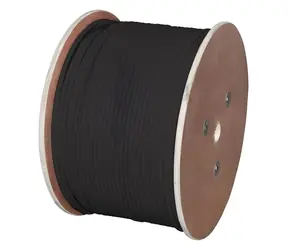ALANTEC F/UTP cat.6 kabel 305 m černý / Síťový kabel / venkovní / PE plášť / 23 AWG