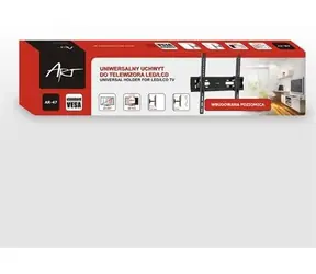 ART RAMT AR-47 / Držák TV na stěnu / 23-55" / VESA 400x400 / náklon ±15° / nosnost do 40 kg
