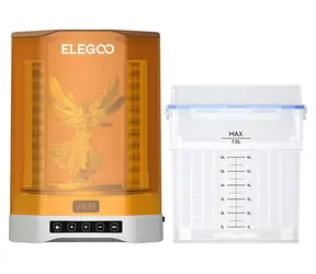 ELEGOO Mercury Plus 3.0 / Mycí a vytvrzovací stanice / IPA nádoba 7,5 l / UV vytvrzování / rotační stůl / 48 W