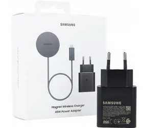 Samsung EP-P2900TB šedá / Bezdrátová nabíječka / Magnetická Qi2 / 25 W / kabel 1,5 m