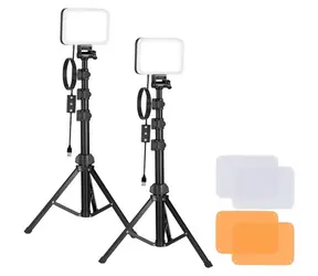 Neewer BP66 / Sada LED světel / 2x 10 W / CRI 95+ / 3200–5600K / se stativy a filtry
