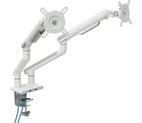 ART L-20GD / Stojan pro monitor / 17-32" / nosnost 2-9 kg / hliníkový / 2x USB 3.0