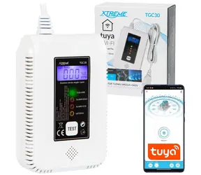 Blow TGC30 bílá / Detektor oxidu uhelnatého a plynu / WiFi Tuya / LCD displej / světelná a zvuková signalizace