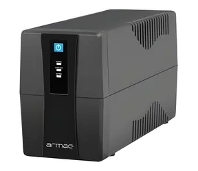 Armac Home Lite HL650E/LEDV2 černá / Záložní zdroj / Line-Interactive / 650 VA / 2x 230V / AVR