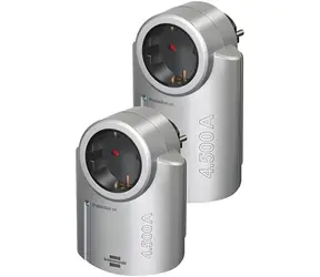 Brennenstuhl Primera-Line šedá / Přepěťová ochrana / 1x zásuvka / 3680 W / IP20