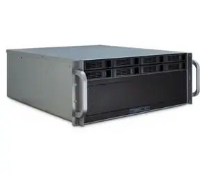 Inter-Tech 4U-4408 černá / Serverová skříň / 4U / E-ATX / 8x 2,5"/3,5" hot-swap / 2x USB 3.2 Gen1