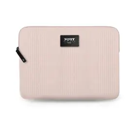 Port Designs Milano II Eco Sleeve pudrově růžová / Pouzdro na notebook / 13/14" / Manšestr / Eco