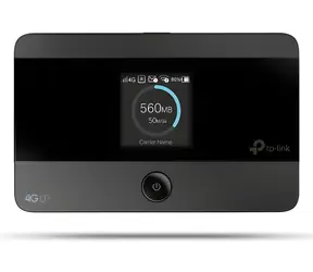 TP-Link M7350 V4 černá / Mobilní LTE router / Wi-Fi 4 (802.11n) / Displej / microSD/SIM / 2100 mAh