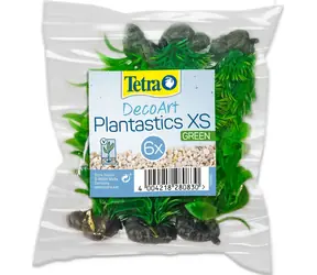 Tetra Umělé akvarijní rostliny zelená XS 6 ks / Akvarijní dekorace / výška 6 cm / plast