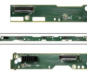 Inter-Tech SU-2 / Backplane / 4x NVMe/SAS/SATA / SFF-8639 / bez Hot-Swap