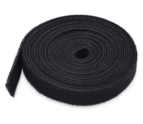 StarTech 228M černá / Stahovací páska / Hook & Loop / 22,8 m / šířka 12,7 mm