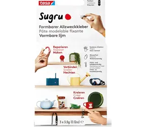 Tesa Sugru černá / Tmelicí lepidlo / 3 x 3,5 g