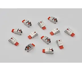 SmartKeeper Basic LAN Cable Lock 2 oranžová / Zámek LAN kabelu / 12 ks