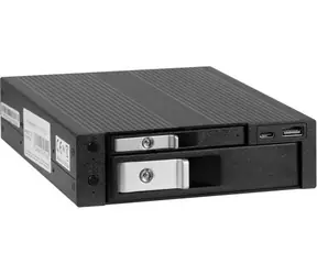 Inter-Tech IPC ST-7227U / Vyměnitelný rámeček / 3,5" a 2,5" HDD/SSD / Do 5,25" pozice / USB 3.2 Gen 1