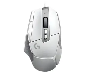 Logitech G502 X bílá / Herní myš / optický senzor / 25600 DPI / 13 tlačítek / USB