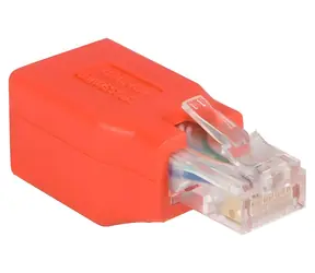 StarTech Ethernet crossover adaptér červená / Adaptér / RJ-45 / RJ-45 / křížené zapojení