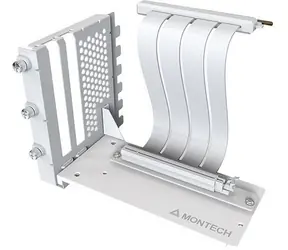Montech Vertical GPU Mounting Kit + PCIe 4.0 riser kabel bílá / 20 cm