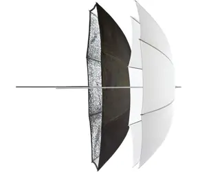 Elinchrom Prolinca 83 cm stříbrná/transparentní / Sada deštníků pro blesk / Odrazný a průsvitný