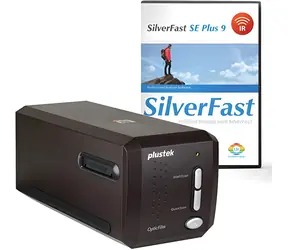 Plustek OpticFilm 8300i SilverFast SE černá / Skener / diapozitivů a filmů