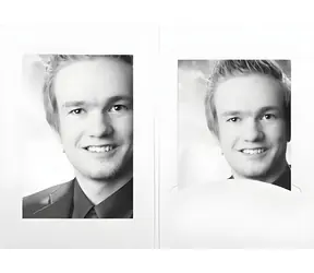 Daiber Foto obal s paspartou 10x15 bílý matný / Foto obal / 100 ks