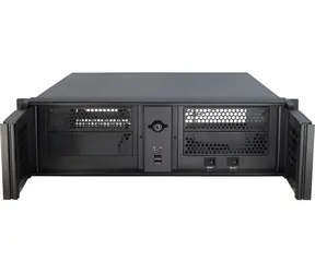 Inter-Tech 3U-3098-S černá / Serverová skříň / 3U / ATX / 5x 5,25” pozice / uzamykatelné dveře