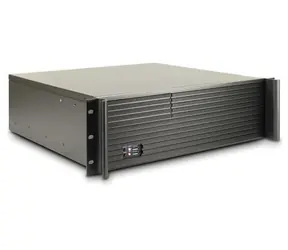 Inter-Tech IPC 3U-K-340L černá / Serverová skříň / 3U / ATX / 8x 3,5" pozice / 2x USB-A 3.2 Gen1