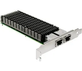 Inter-Tech ST-7214 / Síťová karta / PCIe x8 / 2x RJ-45 / 10 Gbit/s / Intel X540