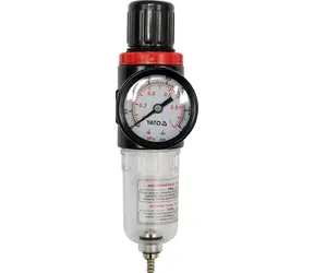 Yato YT-2382 / Regulátor tlaku vzduchu / G 1/4" / max. 0,93 MPa / s odlučovačem vody