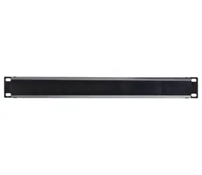 StarTech 1U kabelový organizér / Panel pro správu kabelů / ocel / černá / 483 mm