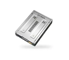 IcyDock MB982IP-1S-1 stříbrná / Převodník / 2,5" SATA/SAS na 3,5" SAS/SATA / 6 Gbit/s