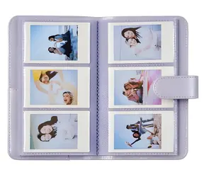 Fujifilm Instax Mini 13 Album Dreamy Purple / Fotoalbum / Pro instax mini fotografie / 108 fotografií / PU kůže