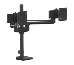 Fellowes TALLO Modular 2FS černá / Držák monitoru / 2 ramena vedle sebe / max 32" / nosnost ramene 9 kg