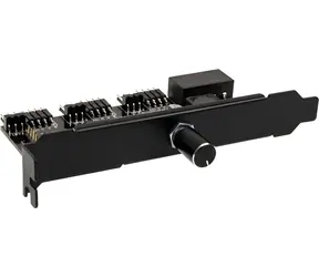 Lamptron CFM36 černá / Kontrolér ventilátorů a LED / PCI slot