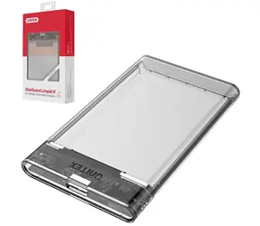 Unitek DiskGuard Limpid R S1103A šedá / Pouzdro na 2,5" HDD/SSD / USB 3.2 Gen 1 / SATA 6 Gbit/s