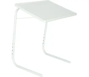 KIK Nastavitelný stolek na notebook / Stolek na notebook / nastavitelná výška 50-69 cm / sklon 3 stupně / deska 52x40 cm