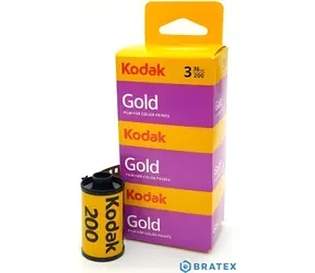 Kodak Gold 200 135/36 3ks / Barevný negativní film / ISO 200 / 36 snímků