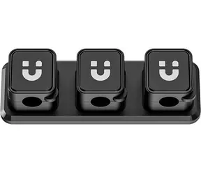 Unitek SnapHold / Organizér kabelů / Magnetický / Sada 3+1 ks