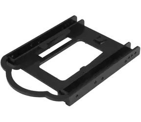 StarTech adaptér 2,5" na 3,5" / Montážní rámeček pro HDD a SSD / plast / černá