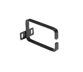 StarTech Organizér kabelů D-Ring černý 1U / Panel pro správu kabelů / Ocel / 57x101x45 mm